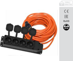 bakir kablolu ÜÇlÜ monofaze grup prİz (kopya)