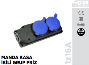 manda kasa İkİlİ grup prİzİ