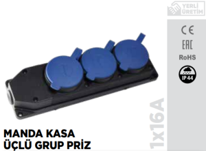 manda kasa İkİlİ grup prİzİ (kopya)